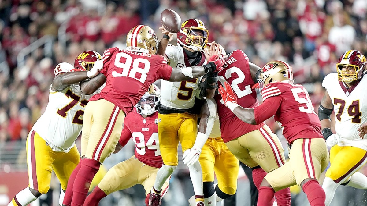 Recap: 49ers build big lead but need last-second escape to scratch out 23-17 win over Commanders