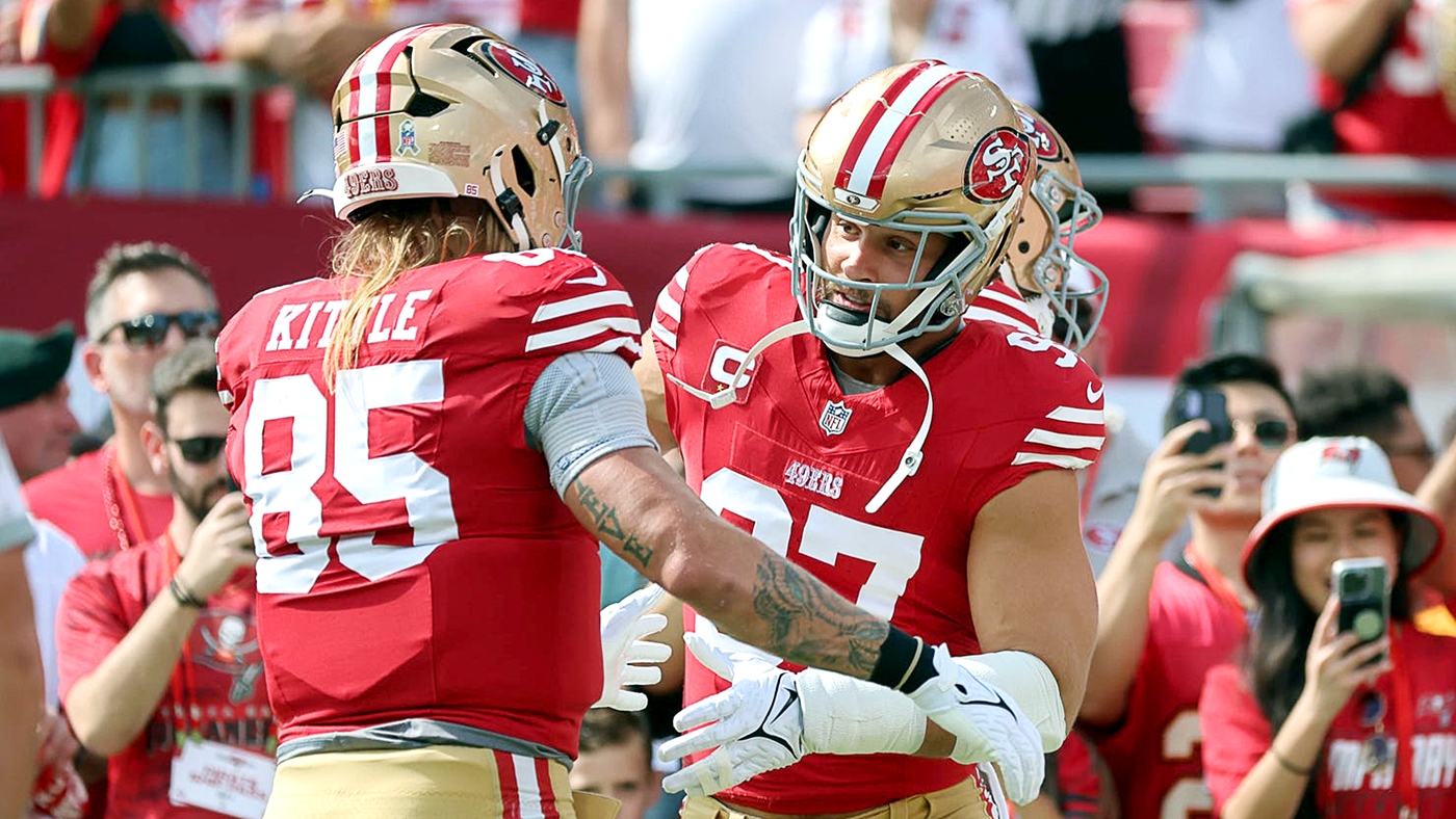 49ers injury updates: Kyle Shanahan outlines practice plans for George Kittle, Nick Bosa