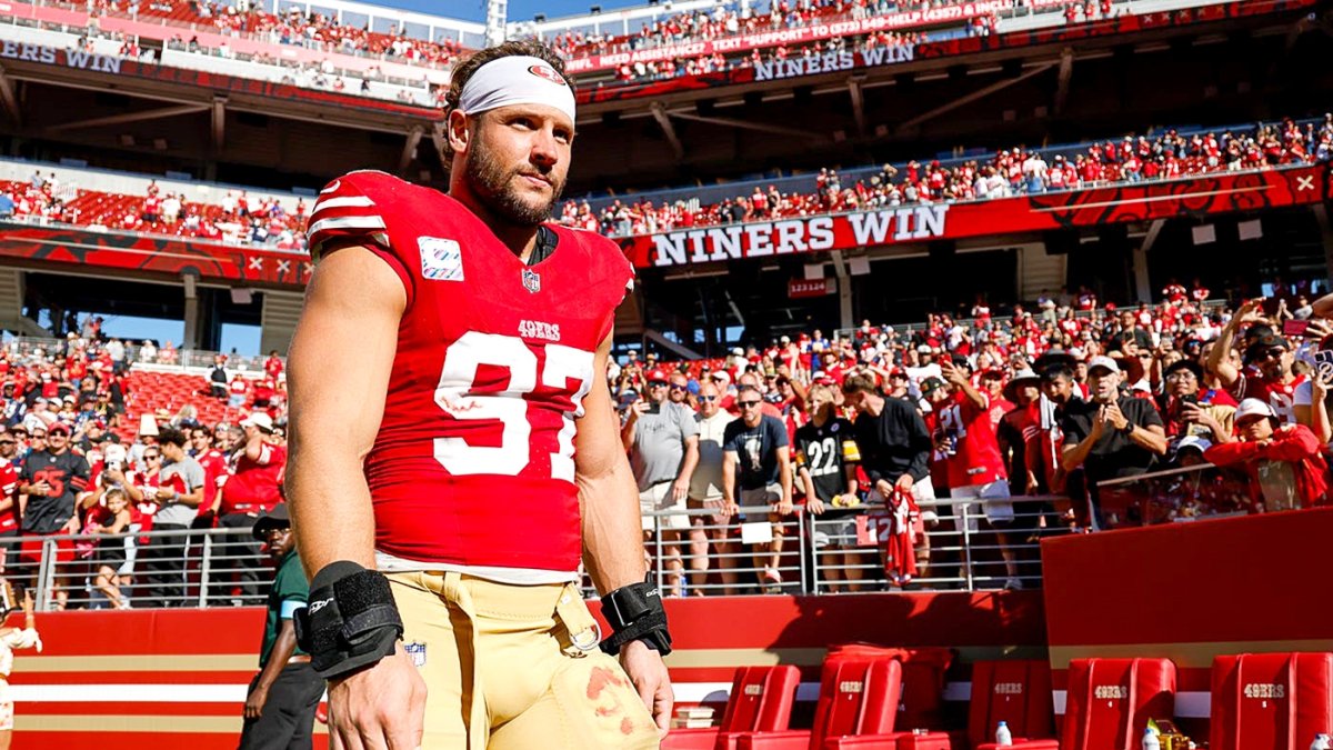 49ers’ Nick Bosa reveals return timeline amid calf injury recovery