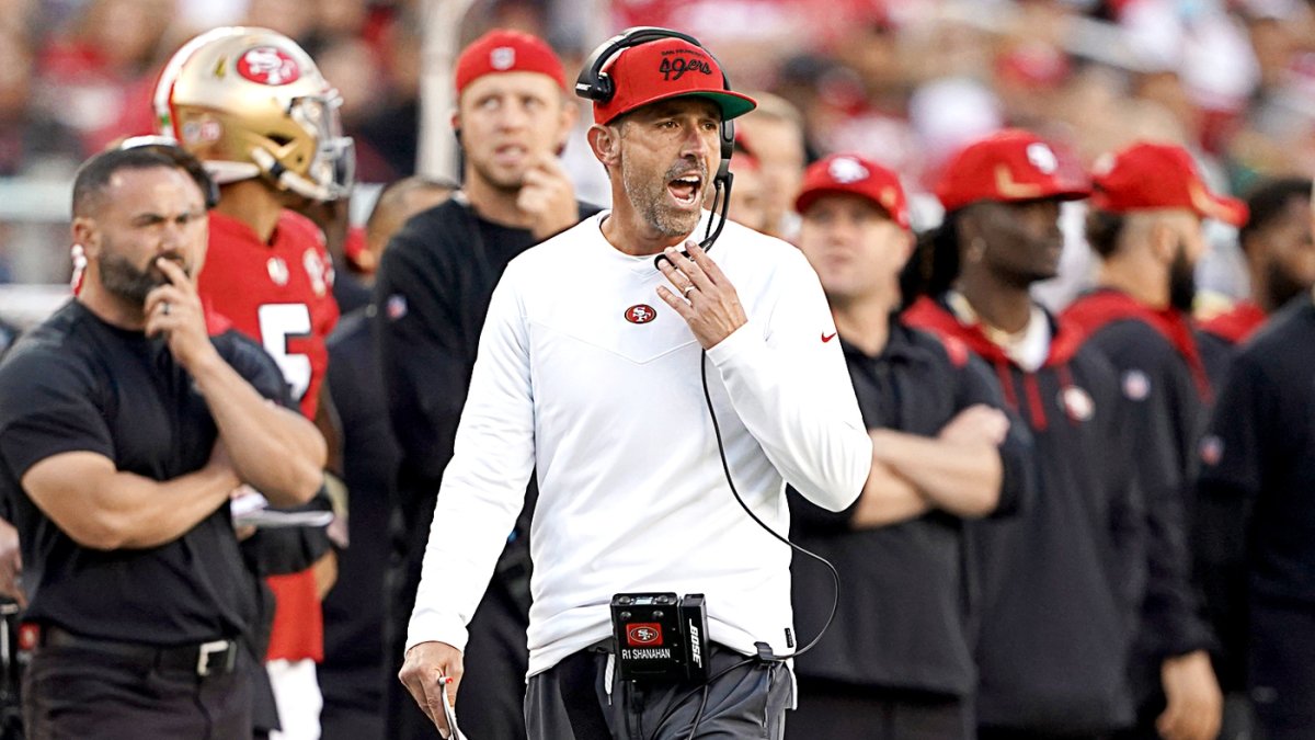 49ers’ Kyle Shanahan isn’t getting caught up in excitement after 4-0 start
